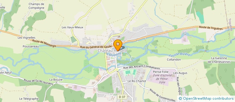 localisation de l'entreprise VOX POPULI à CHATEAU-RENARD