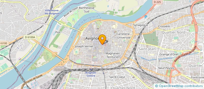 localisation de l'entreprise VOX POPULI COMPAGNIE  AVIGNON