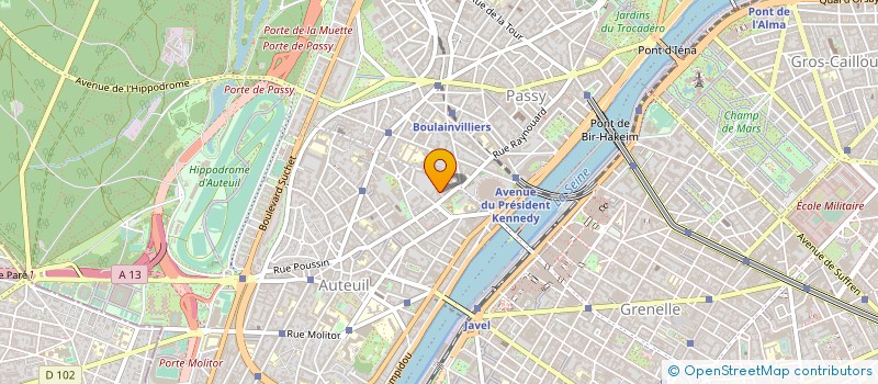 localisation de l'entreprise VOX PROFUMI à PARIS