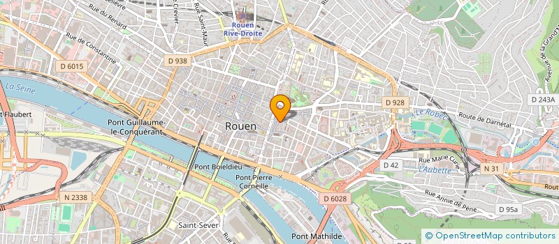 localisation de l'entreprise VOX RADIO à ROUEN