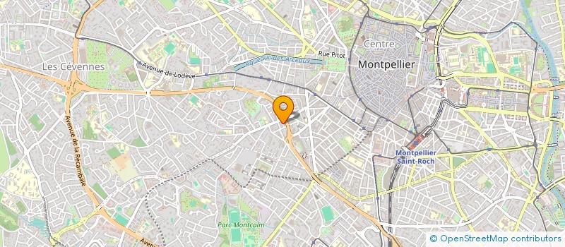 localisation de l'entreprise VOX RAPIDO à MONTPELLIER