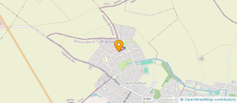 localisation de l'entreprise VOX SECURITE PRIVEE  SAINT-PATHUS