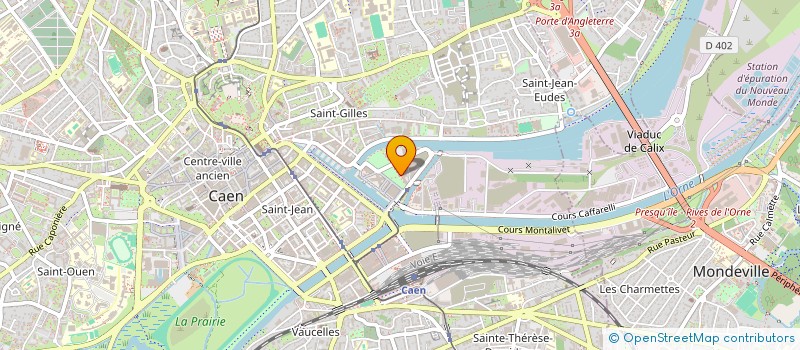 localisation de l'entreprise VOXA DIRECT à CAEN