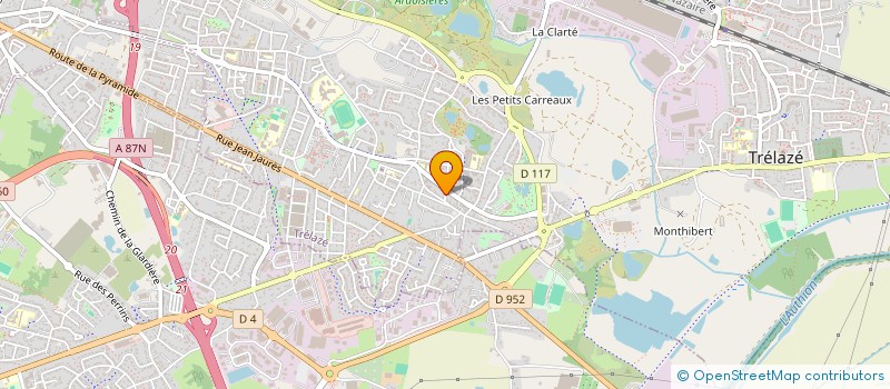 localisation de l'entreprise VOXAM  TRELAZE