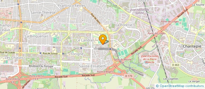 localisation de l'entreprise VOXAPPEAL  RENNES