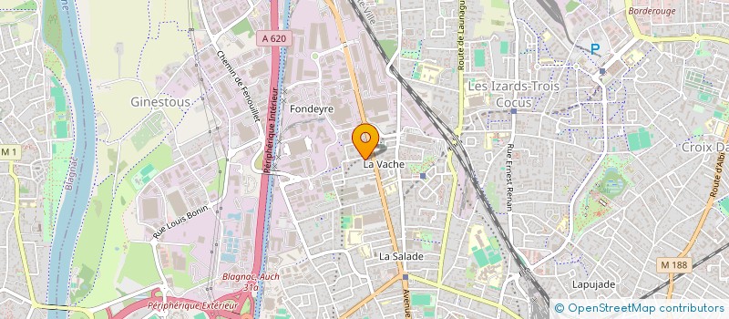 localisation de l'entreprise VOXEL à TOULOUSE