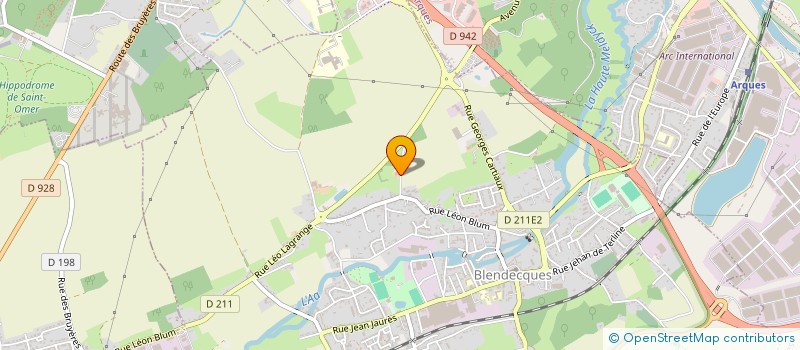 localisation de l'entreprise VOXEL BREWING  BLENDECQUES