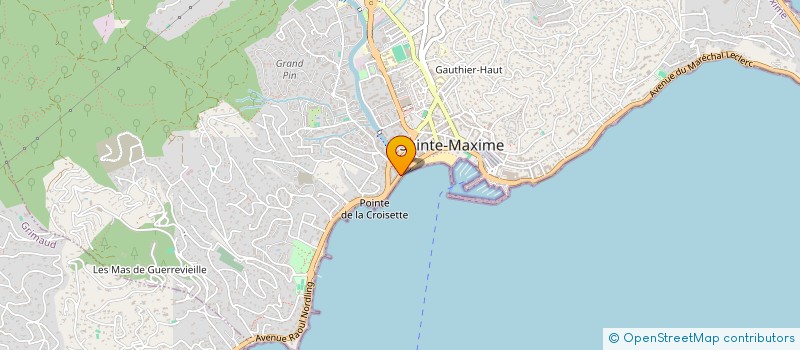 localisation de l'entreprise VOXNODE à SAINTE-MAXIME