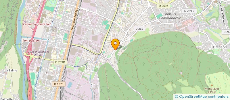 localisation de l'entreprise VOXTECHGROUP  ECHIROLLES