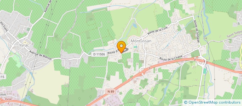 localisation de l'entreprise VOXUP  MONTUSSAN