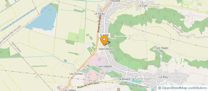 localisation de l'entreprise VOXXIMMO  SAINT-SAVIN