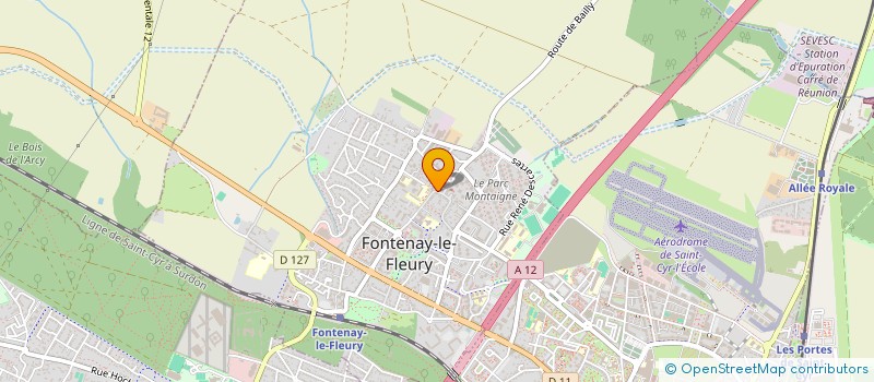 localisation de l'entreprise VOYAG'YON à FONTENAY LE FLEURY