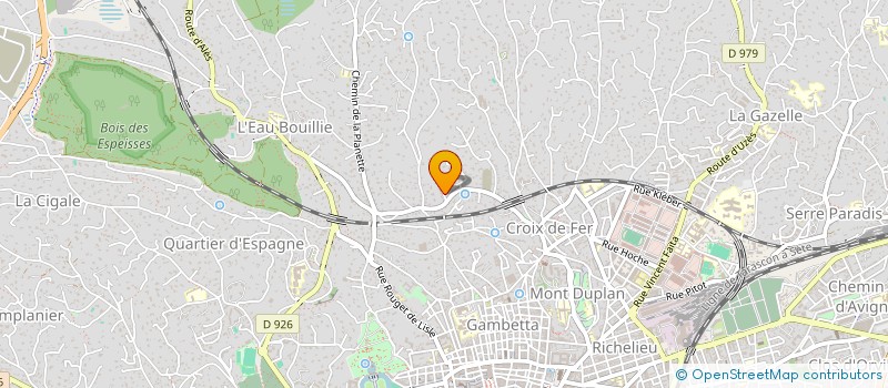 localisation de l'entreprise VOYAGE AUTOUR DE BEBE à NIMES
