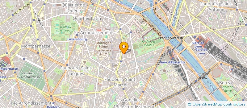 localisation de l'entreprise VOYAGE AVEC ZARATHOUSTRA à PARIS