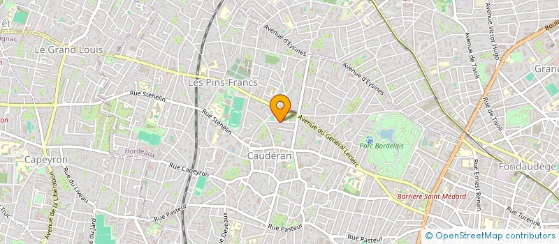 localisation de l'entreprise VOYAGE CEREBRAL  BORDEAUX