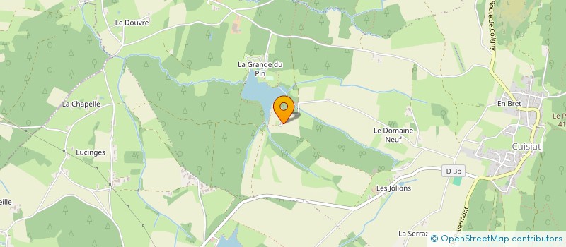 localisation de l'entreprise VOYAGE DANS LES ARTS  VAL-REVERMONT