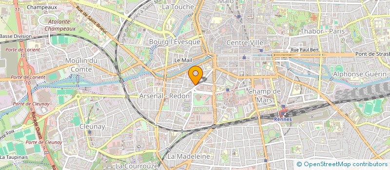 localisation de l'entreprise VOYAGE EN PATRIMOINE  RENNES