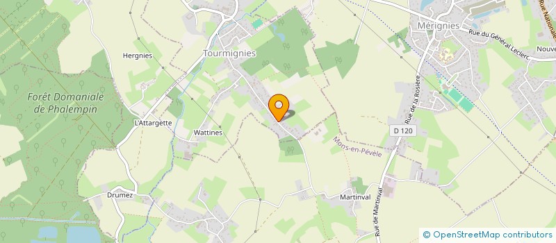 localisation de l'entreprise VOYAGE EPICE à TOURMIGNIES