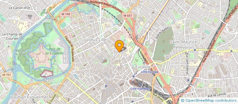 localisation de l'entreprise VOYAGE-EVENT à LILLE