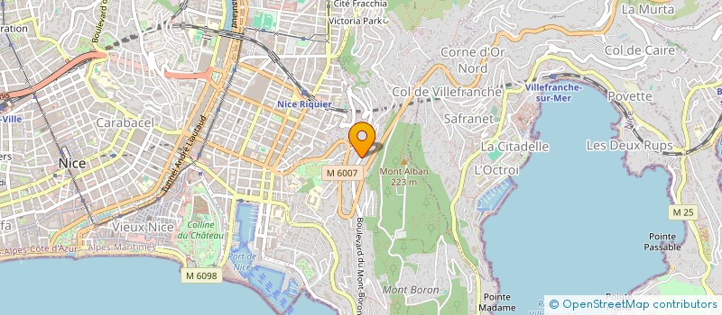 localisation de l'entreprise VOYAGE IMMO-BILE à NICE