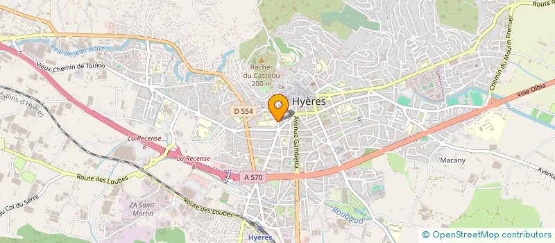 localisation de l'entreprise VOYAGE RUSSIE JEAN AICARD à HYERES