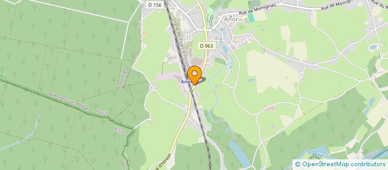 localisation de l'entreprise VOYAGE SECRET  ANOR