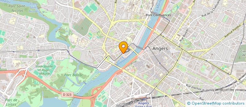 localisation de l'entreprise VOYAGE TECHNIQUE à ANGERS