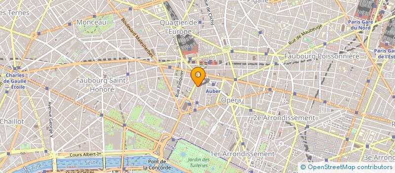 localisation de l'entreprise VOYAGELAND ALATURKA à PARIS