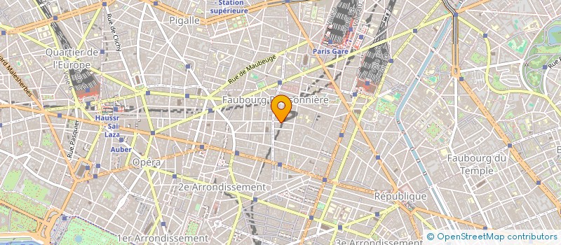 localisation de l'entreprise VOYAGEMANIA  PARIS