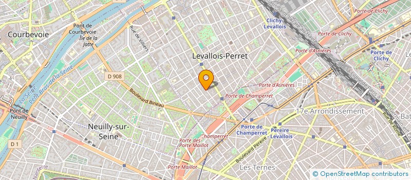 localisation de l'entreprise VOYAGER 1 à LEVALLOIS-PERRET