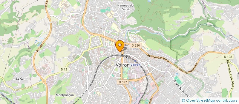 localisation de l'entreprise VOYAGES ALCYON à VOIRON
