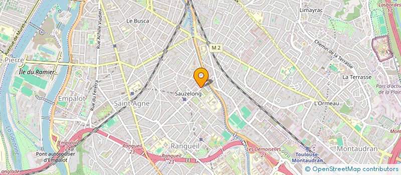 localisation de l'entreprise VOYAGES AU CENTRE DU CHANVRE  TOULOUSE