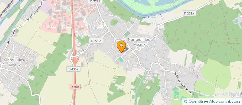 localisation de l'entreprise VOYAGES, AVENTURES, LOISIRS à NANTEUIL-LES-MEAUX