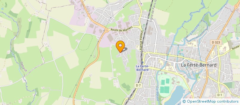 localisation de l'entreprise VOYAGES D AILLEURS  SAINT-AUBIN-DES-COUDRAIS