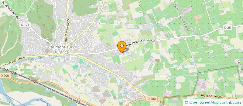 localisation de l'entreprise VOYAGES EN IMAGES  CAUMONT-SUR-DURANCE