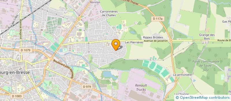 localisation de l'entreprise VOYAGES ENTRE AMIS à BOURG-EN-BRESSE