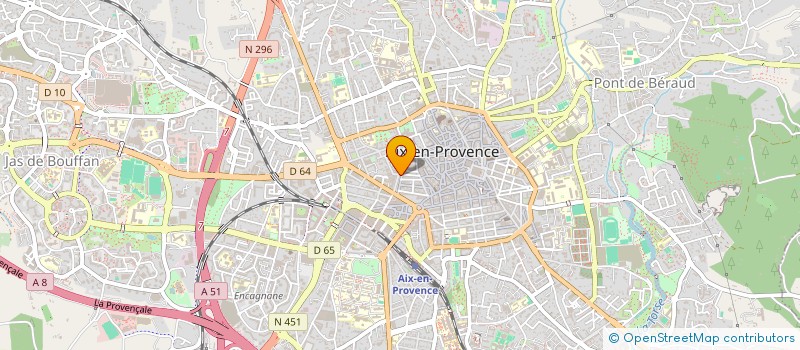 localisation de l'entreprise VOYAGES EURAFRIQUE AGENCE VOY à AIX-EN-PROVENCE