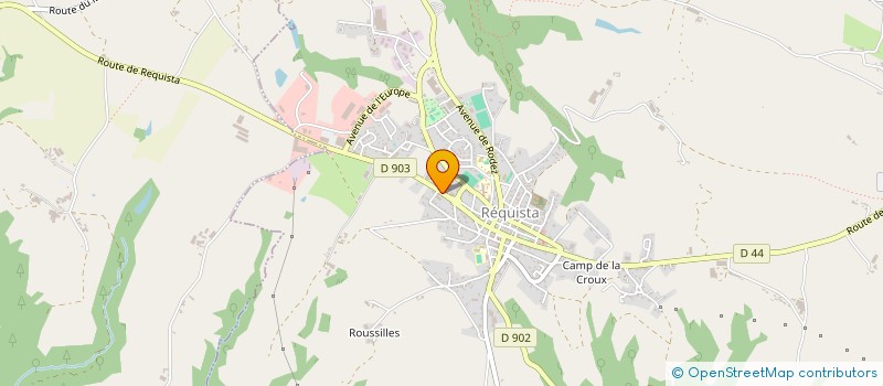 localisation de l'entreprise VOYAGES GONDRAN  REQUISTA