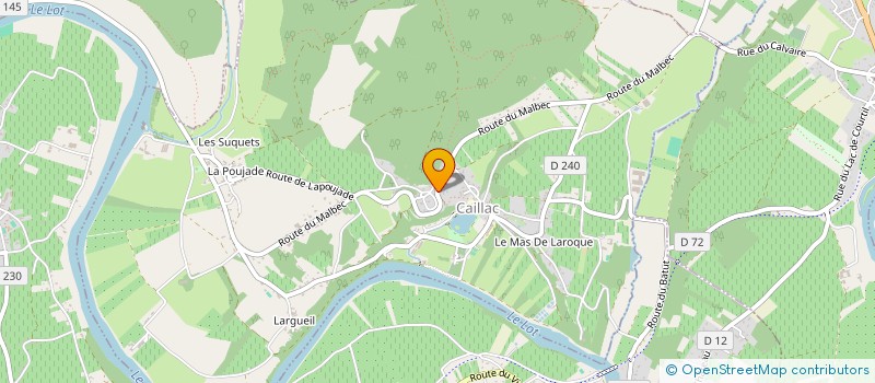 localisation de l'entreprise VOYAGES IMMO PRESTIGE  CAILLAC