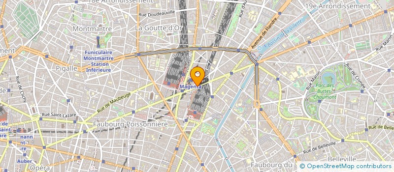 localisation de l'entreprise VOYAGES LAFAYETTE  PARIS