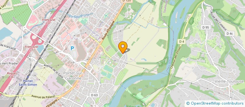 localisation de l'entreprise VOYAGES LUDIQUES  PORTET-SUR-GARONNE