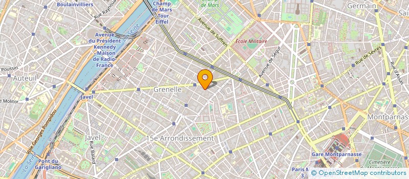 localisation de l'entreprise VOYAGES MIRABEAU  PARIS