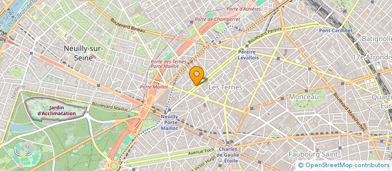localisation de l'entreprise VOYAGES PEREIRE  PARIS