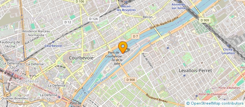 localisation de l'entreprise VOYAGES PLONGEE à NEUILLY-SUR-SEINE