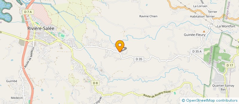 localisation de l'entreprise VOYAGES POUR NOUS  RIVIERE SALEE