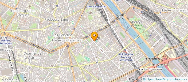 localisation de l'entreprise VOYAGES RB à PARIS