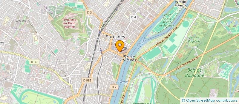 localisation de l'entreprise VOYAGES TOURISME CONSEIL à SURESNES