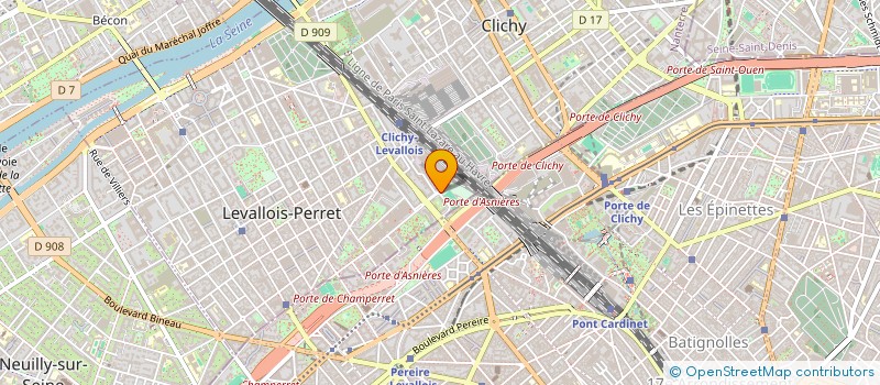 localisation de l'entreprise VOYAGES TRANSPORTS ADMINISTRAT GPE SNCF à LEVALLOIS-PERRET