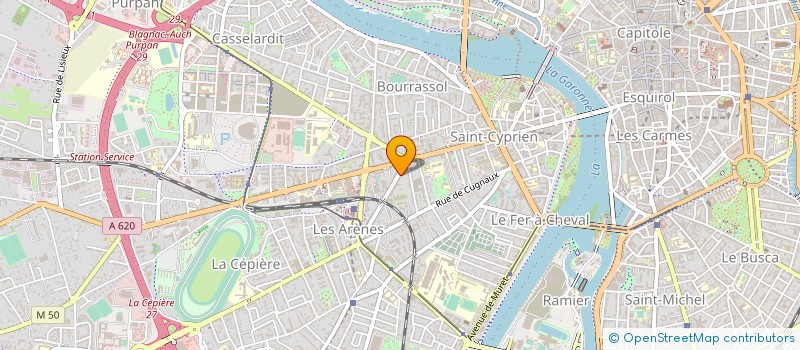 localisation de l'entreprise VOYAGES VACANCES DETENTE à TOULOUSE