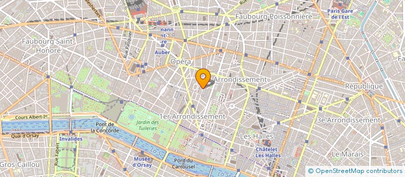 localisation de l'entreprise VOYAGEURS AU JAPON à PARIS